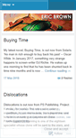 Mobile Screenshot of ericbrown.co.uk