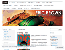 Tablet Screenshot of ericbrown.co.uk